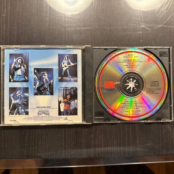 AC/DC – Who Made Who (1986, Atlantic Records) - Picture 2 of 3